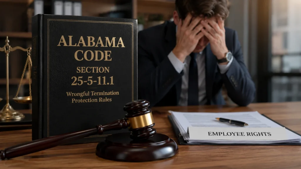 Alabama Code Section 25-5-11.1 Wrongful Termination Protection Rules