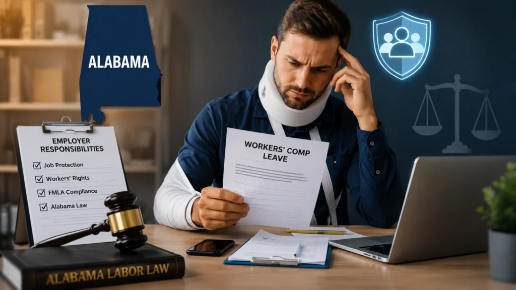 Does Alabama Require Employers to Hold Your Job During Workers' Comp Leave?